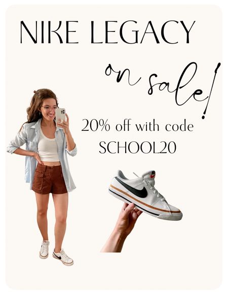 Adult sizes of the Nike Legacy sneaker are on sale! 20% off with code SCHOOL20 !

Back to school shoes / fashion sneakers / Nike Sneakers / neutral sneakers 

#LTKsalealert #LTKunder100 #LTKtravel