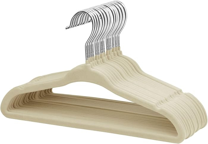ManGotree Baby Velvet Clothes Hangers, Childrens Kids Hangers for Clothes Space Saving Non-Slip 1... | Amazon (US)