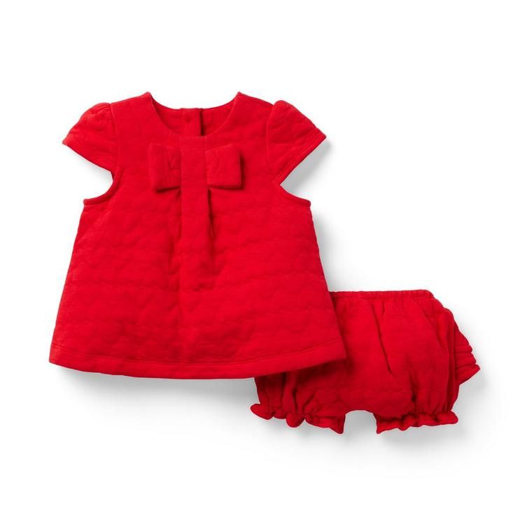 Baby Quilted Heart Matching Set | Janie and Jack