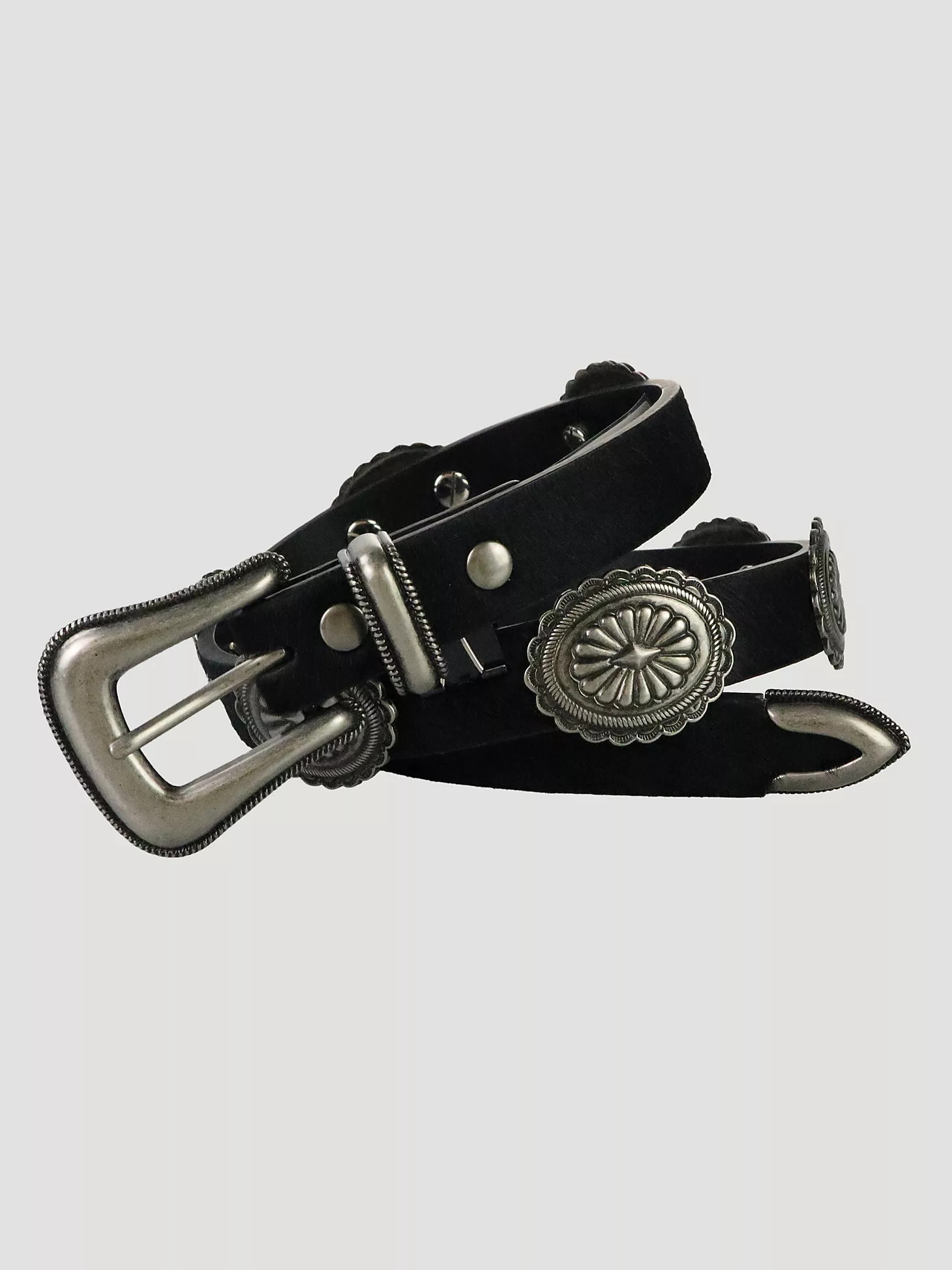 Women's Concho Hair Hide Belt | Wrangler