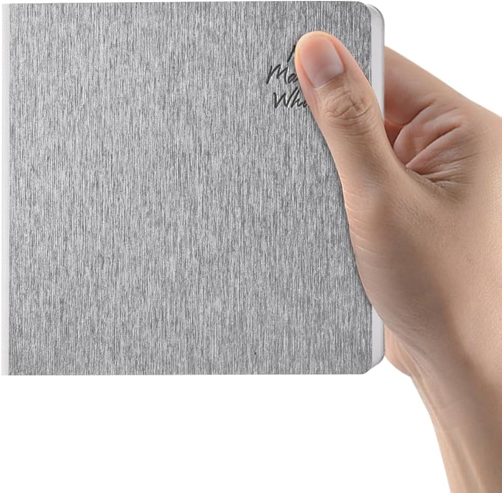 Mifuner Light Gray Hardcover Sketchbook Square Hardbound Sketch Journal 4.7 x 4.7 Inch 42 Sheets ... | Amazon (US)