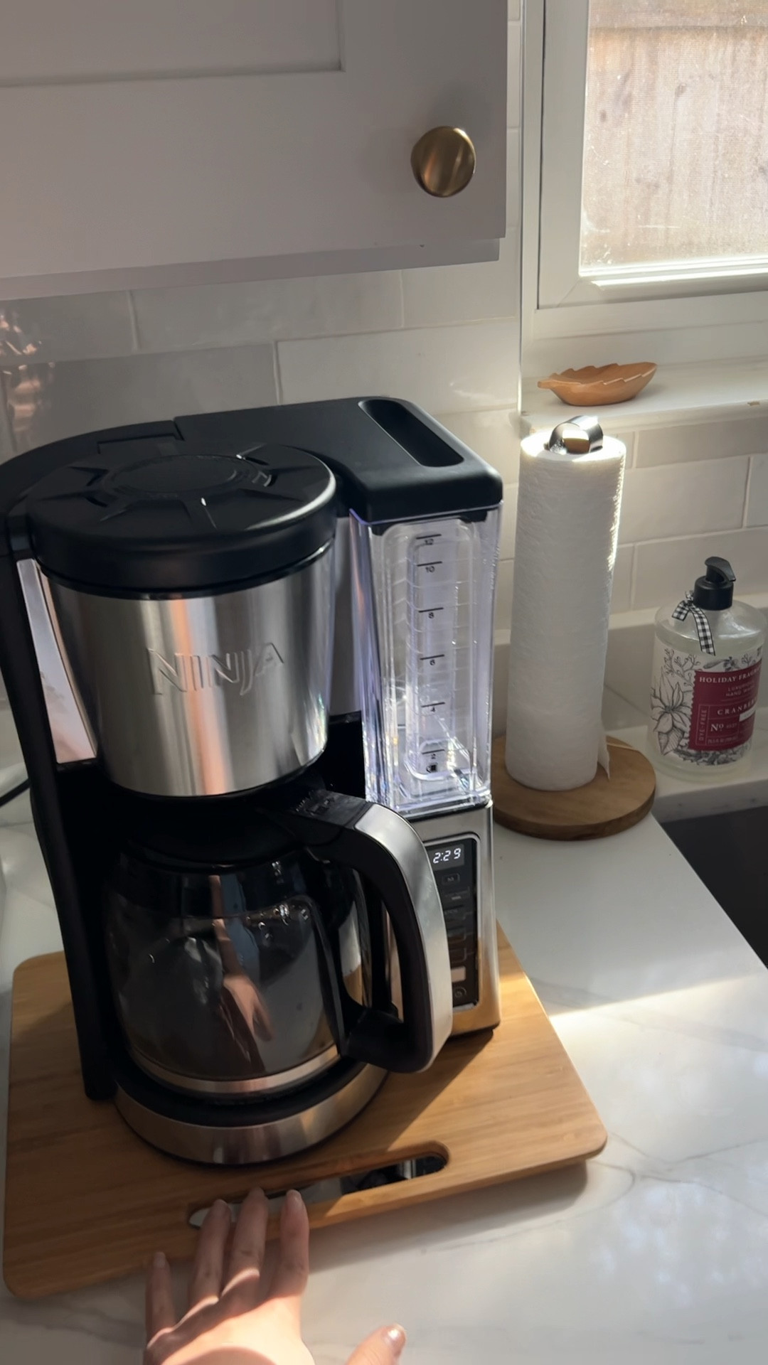 When your coffee pot doesn’t quite fit under your cabinet and so you can’t open the top…you just get a sliding tray. Problem solved 👏🏻

#LTKfindsunder50 #LTKGiftGuide #LTKhome