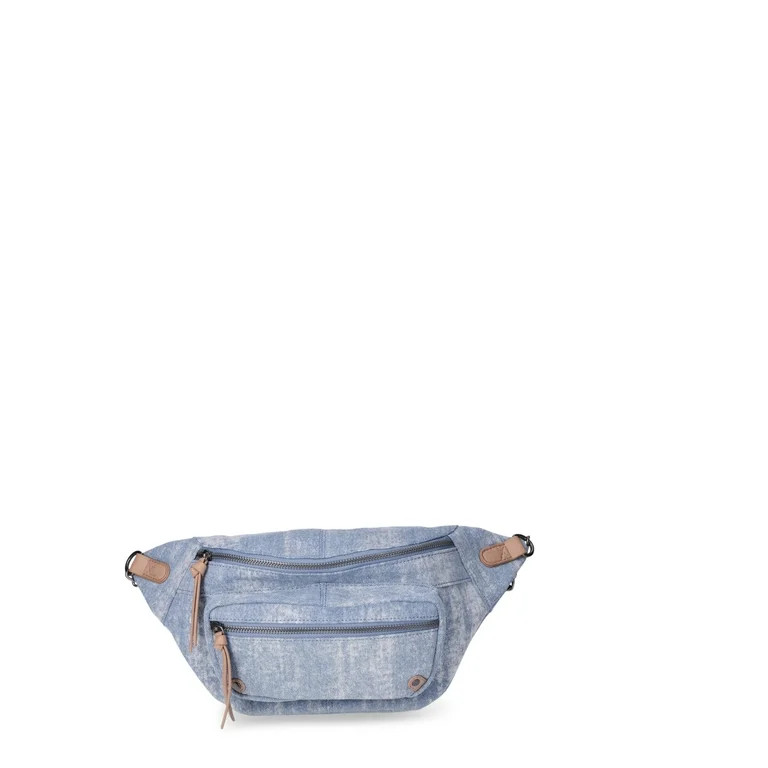 No Boundaries Women's Casual Denim Fanny Pack | Walmart (US)