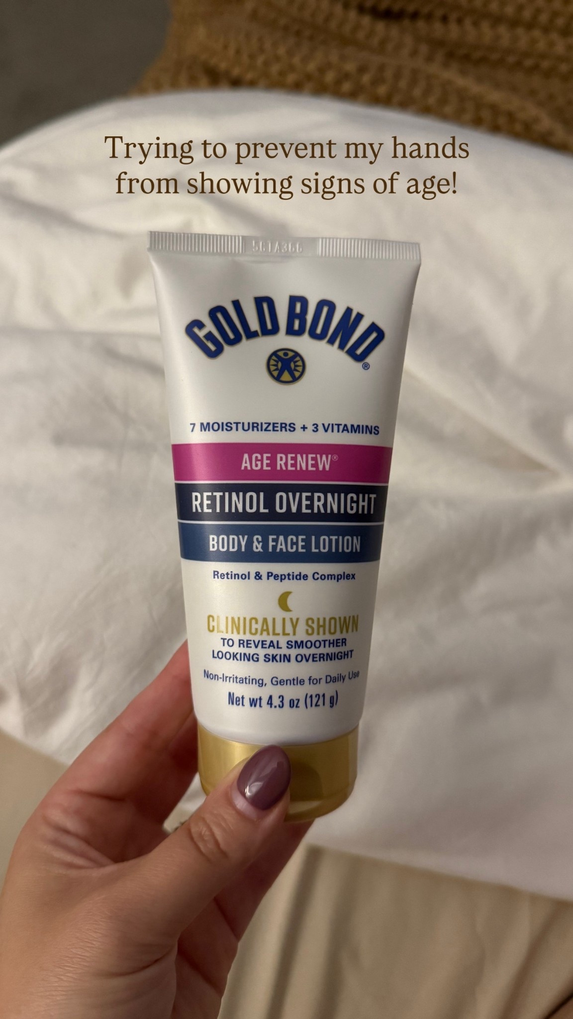 I’m 39, and hands are one of the first things to age. So trying to prevent that! 

#LTKBeauty #LTKOver40