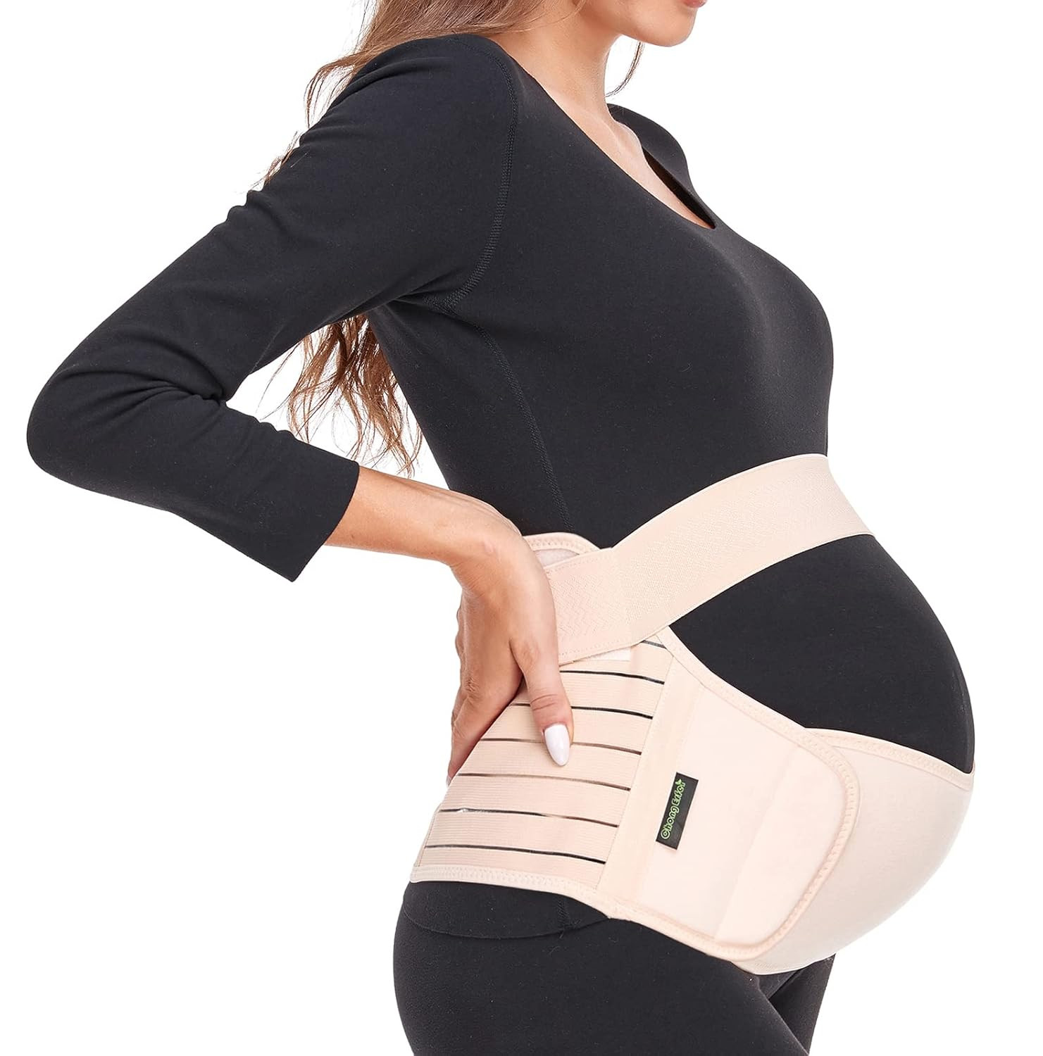 ChongErfei Maternity Belt, Pregnancy 3 in 1 Support Belt for Back/Pelvic/Hip Pain, Maternity Band... | Amazon (US)
