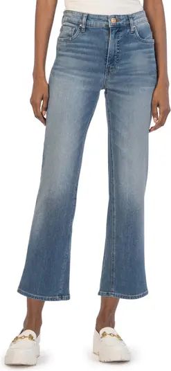 Kelsey Fab Ab High Waist Ankle Flare Jeans | Nordstrom