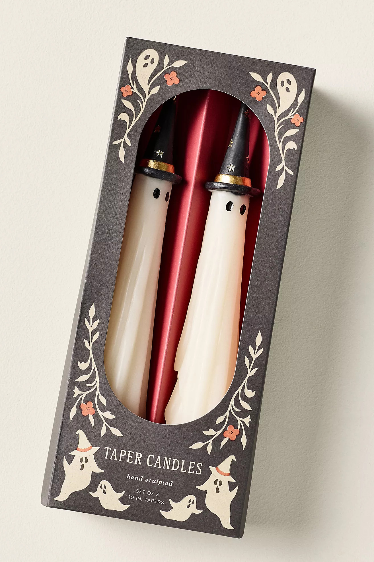 Ghost Witch Shaped Wax Tapers | Anthropologie (US)