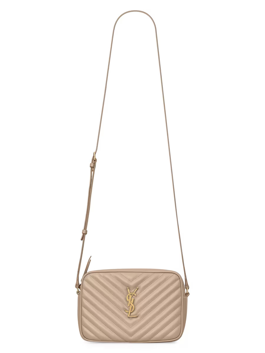 Saint Laurent Lou Camera Crossbody Bag in Quilted Leather | Saks Fifth Avenue | Saks Fifth Avenue