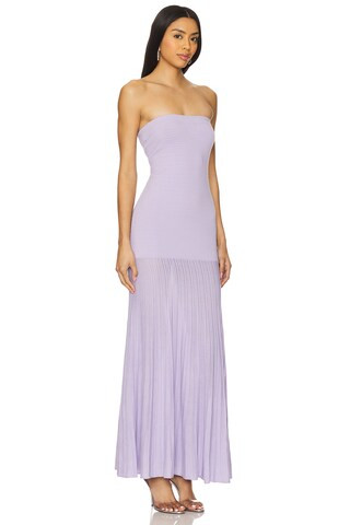 Line & Dot Arlo Tube Dress in Lilac from Revolve.com | Revolve Clothing (Global)
