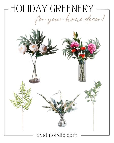 Holiday greenery for your home! 

#homedecor #tabledecor #minimalistdecor

#LTKhome #LTKstyletip