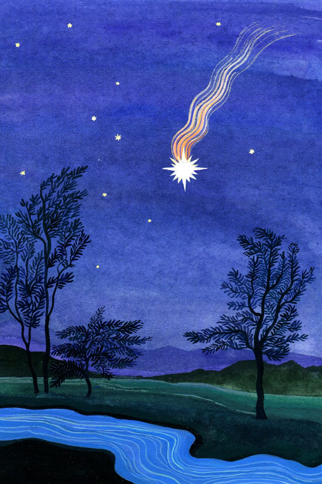 The Star Tarot Card Print limited Edition Run of 100 - Etsy | Etsy (US)