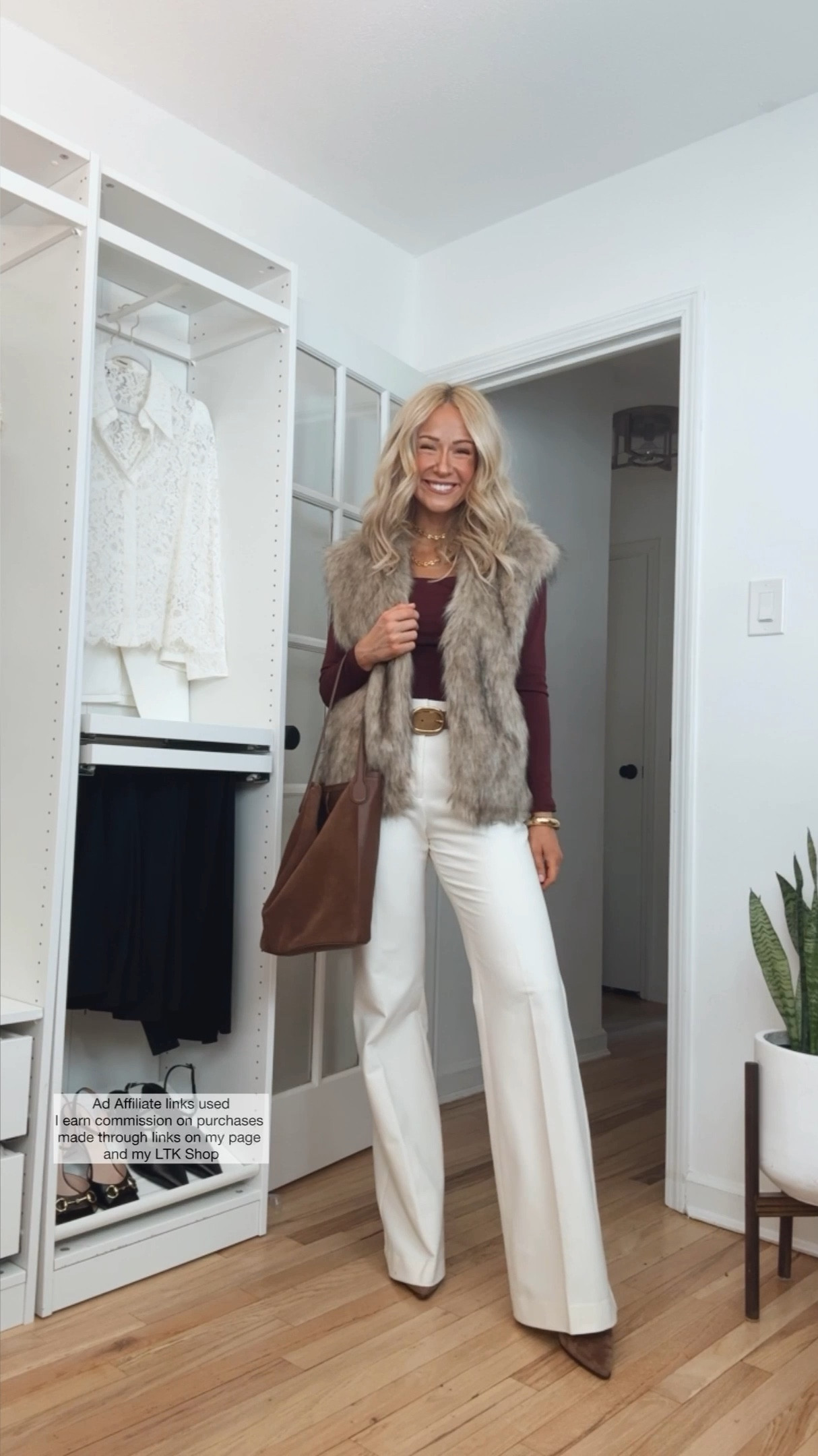 2025 FASHION TREND: faux fur vests and coats!
Winter outfit 