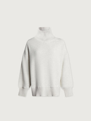 Barker High Neck Sweat | Varley US, Deep Mahogany / S | Varley US