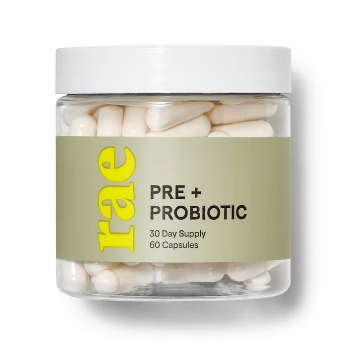 Rae Pre + Probiotic Dietary Supplement Capsules - 60ct | Target