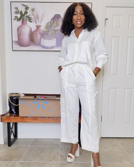 @walmartfashion is packing on the heat this summer. Here are 4 summer fashion trends to shop right now. #walmartpartner #walmartfashion #walmartfinds 
Line love (large top/small pants)
Hot tropics (large top and shorts)
Utility chic (small top/medium shorts)
New Americana (large blazer/size 8 shorts)


#LTKStyleTip #LTKFindsUnder50 #LTKSeasonal