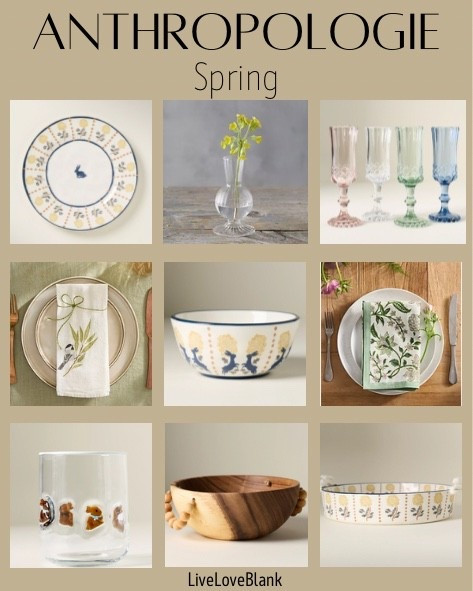 Anthropologie spring Tablescape
Easter dishes 
Home decor
Hostess gifts 
Kitchen refresh
@Anthropologie 


#LTKmomlife #LTKHome #LTKSeasonal