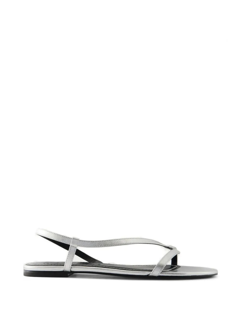 STAUD Louden strappy sandals - Silver | Farfetch Global