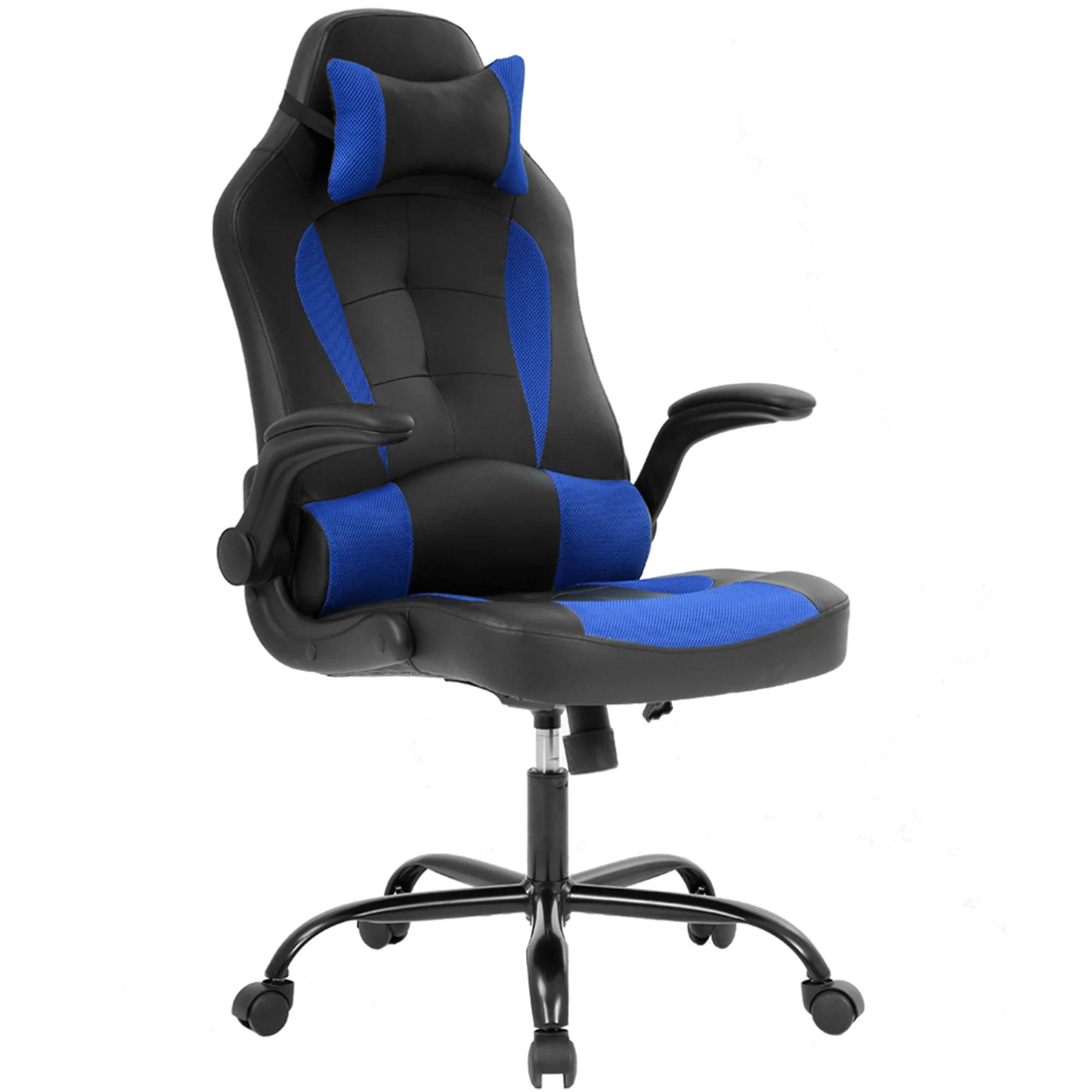 Faux Leather Commercial Use Gaming Chair with Headrest | Wayfair North America