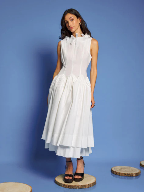 DREAM Shoreline Bows Midi Dress | Sister Jane (UK)