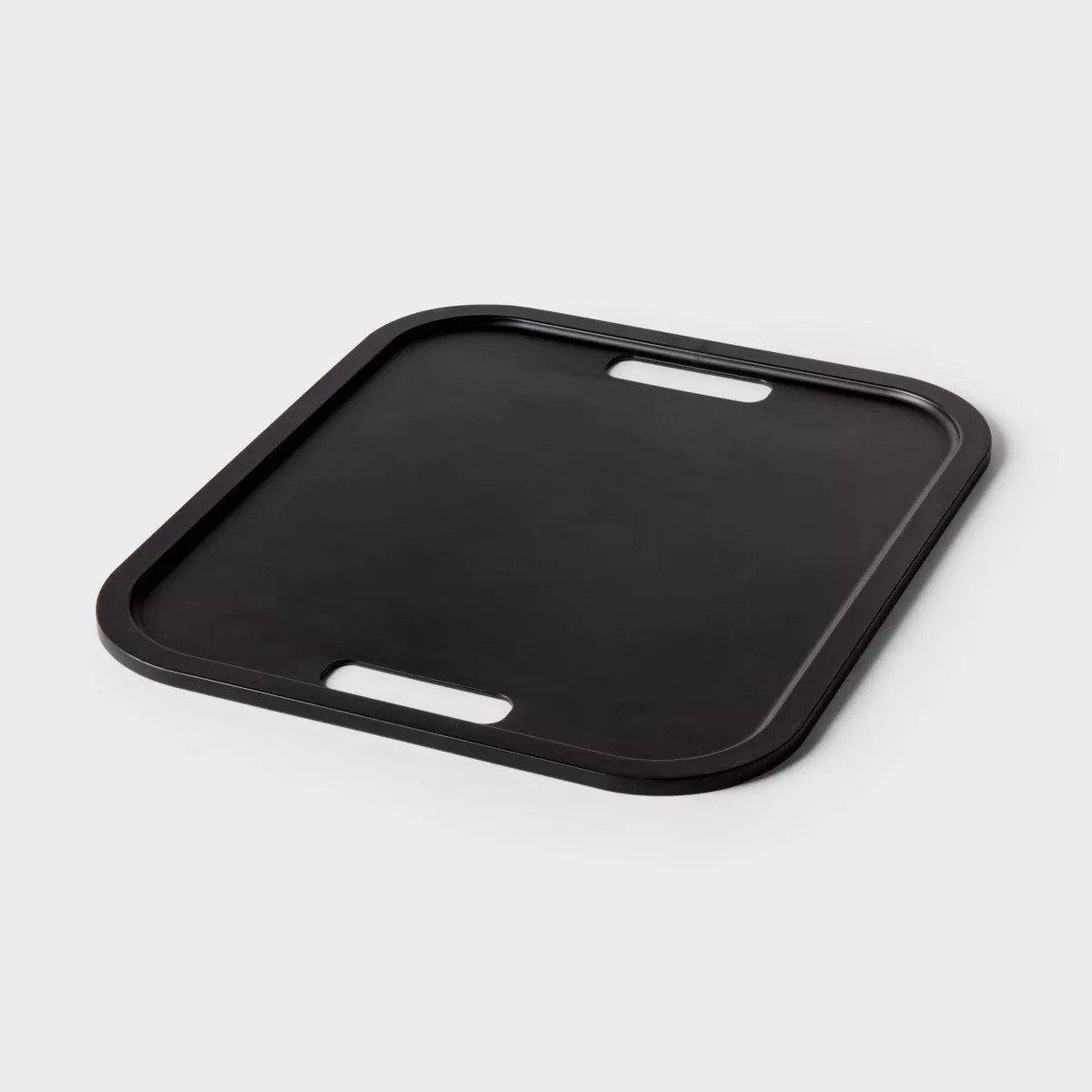 Decorative Plastic Lid Black - Brightroom™: Storage Bin Lid, Universal Placement, Cut-Out Handl... | Target