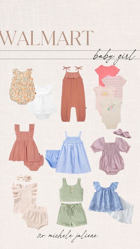 Walmart baby girl finds! These baby girl styles are perfect for the summer! The matching sets are adorable!

Walmart, baby girl finds, baby girl summer outfits, Walmart romper, Walmart baby girl dress

#LTKfindsunder100 #LTKfindsunder50 #LTKSeasonal