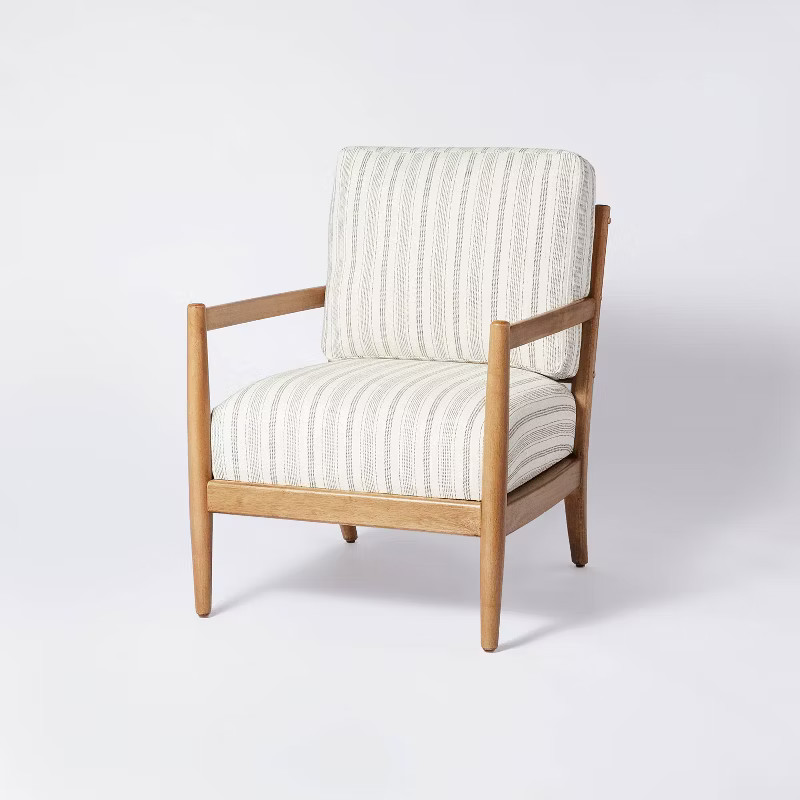 Park Valley Ladder Back Wood Arm Accent Chair - Threshold™ designed with Studio McGee | Target