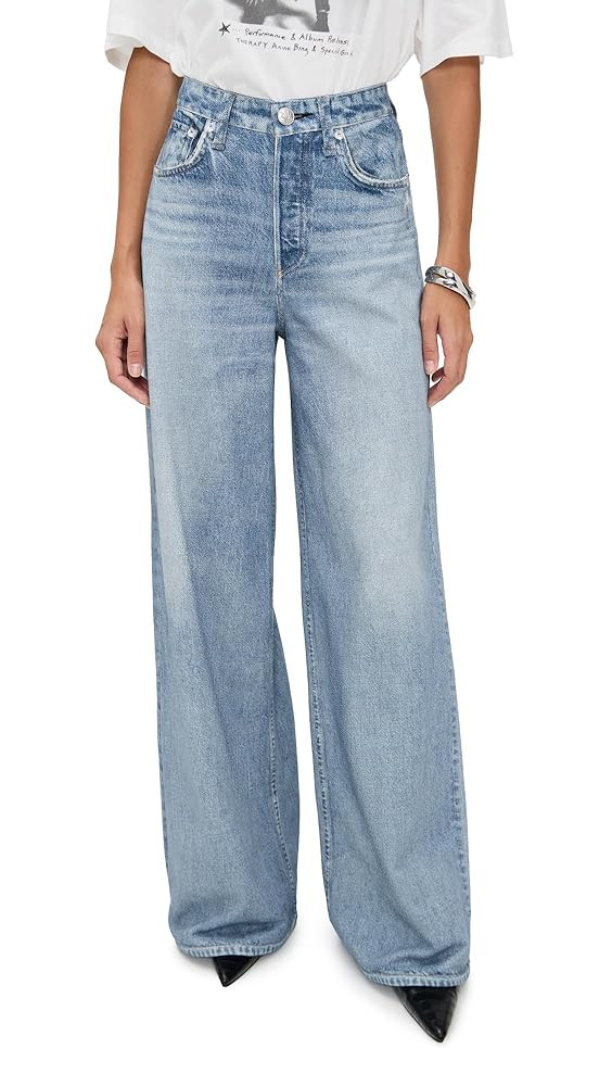rag & bone Women's Miramar Terry Sofie Wide Pants | Amazon (US)