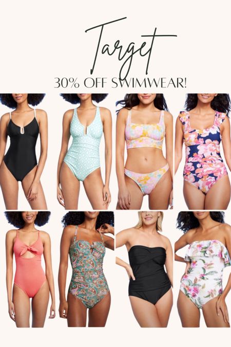 Target Swimwear 30% OFF #swimsuit #targetstyle #targetcircle #swimwear 

#LTKswim #LTKfindsunder50 #LTKsalealert