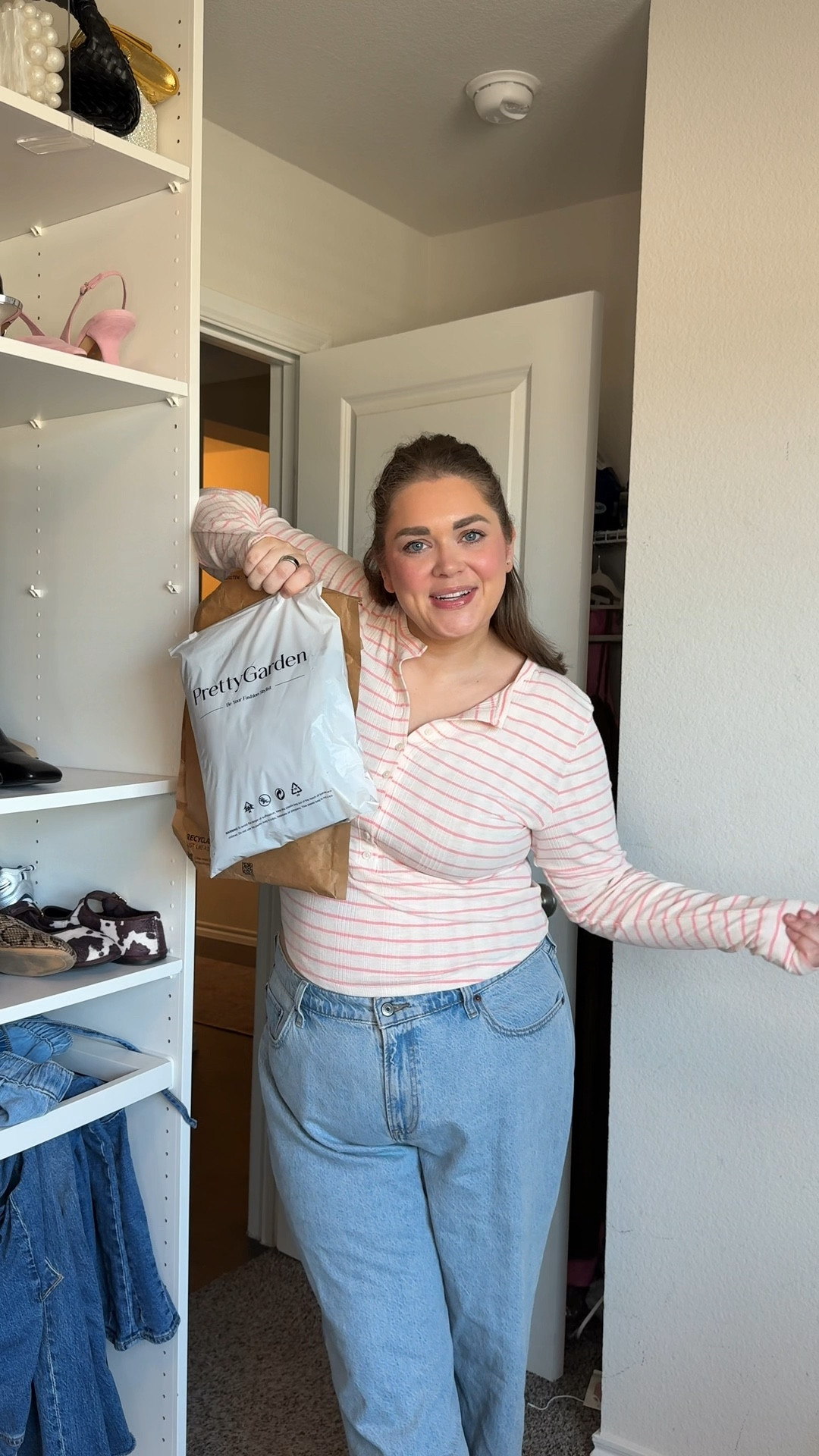 Amazon spring order wearing xxl in matching set and xl in sweater top. Beaded necklace is under $20 

#LTKPlusSize #LTKMidsize #LTKSeasonal