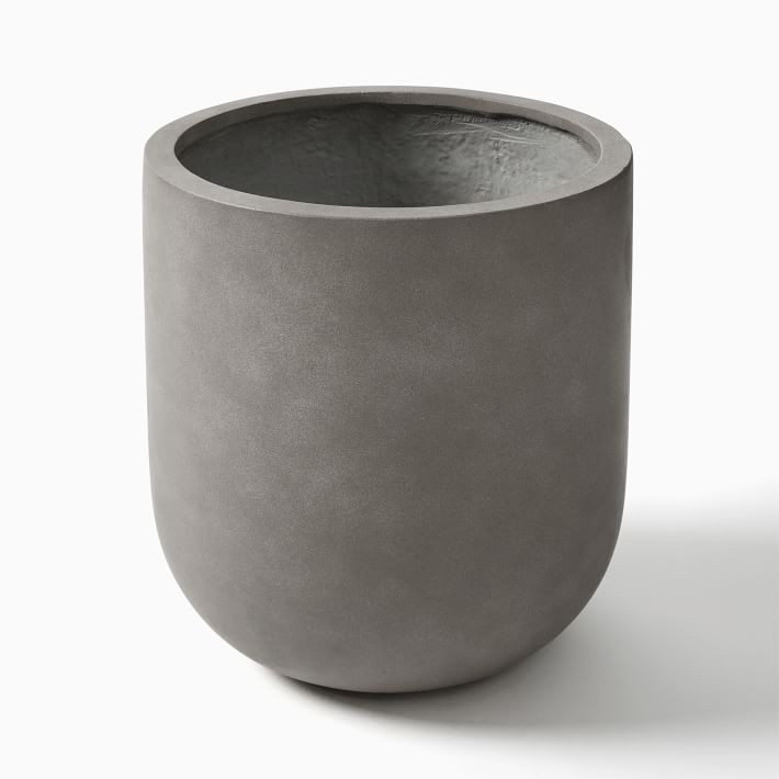 Radius Ficonstone Indoor/Outdoor Planters | West Elm (US)