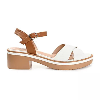 Journee Collection Womens Hilaree Heeled Sandals | JCPenney