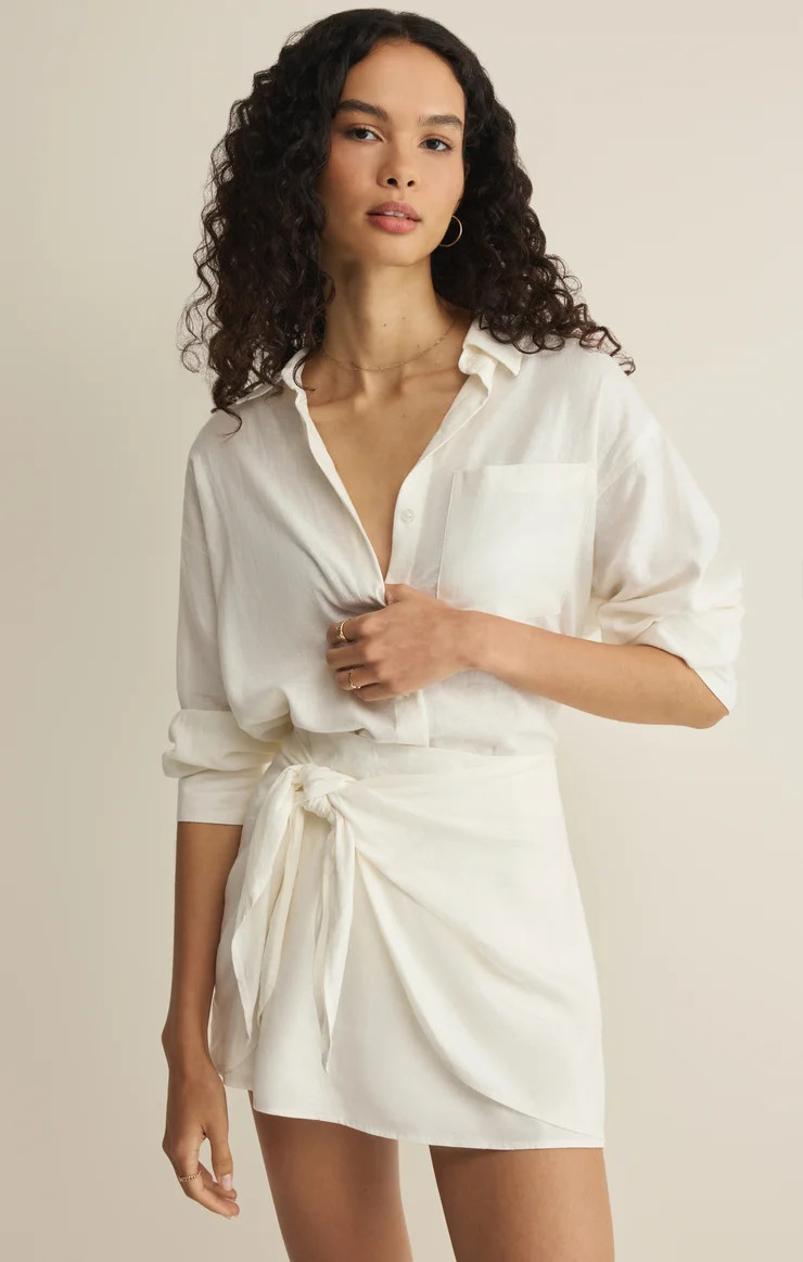 Lorna Linen Mini Skirt | Z Supply