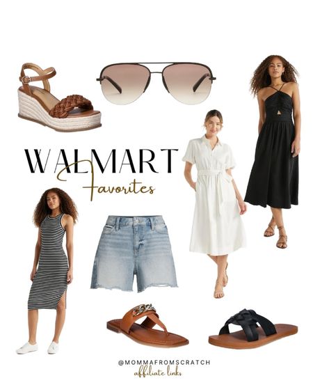 Walmart clothing favorites for summer, sandals, dresses, sunglasses, shorts! Walmart has comfortable and affordable fashion! 
#walmartpartner @walmartfashion #walmartfashion

#LTKshoecrush #LTKstyletip #LTKfindsunder50