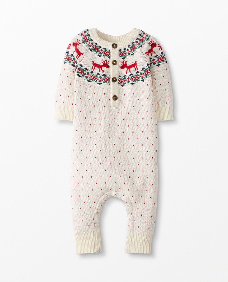 Baby Sweater Romper | Hanna Andersson