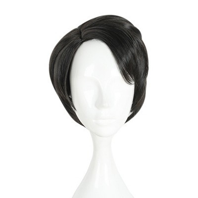 Unique Bargains Women's Wigs 12" Black with Wig Cap 150 g | Target