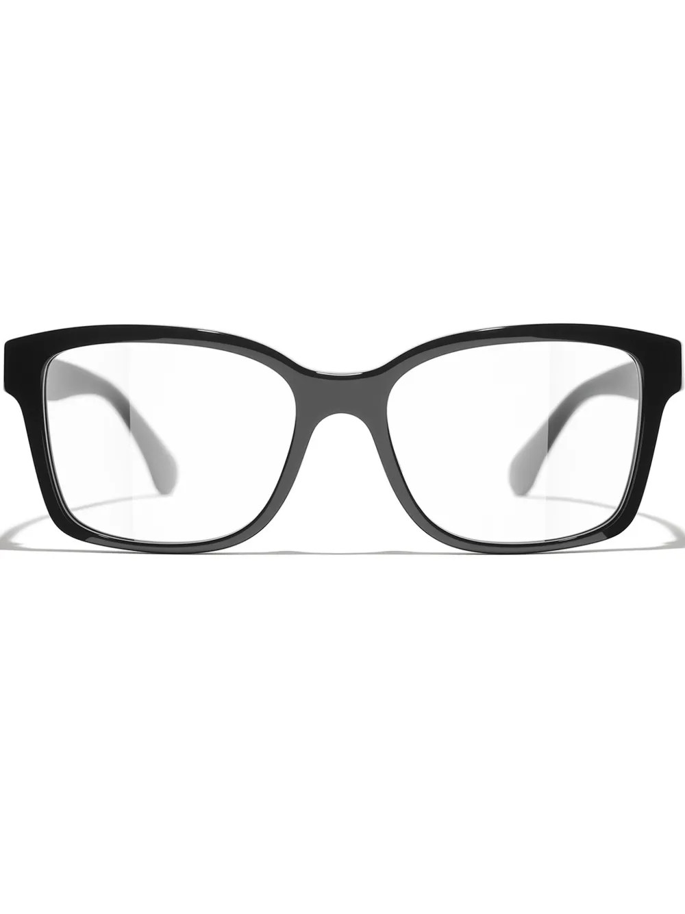 Chanel Eyewear 스퀘어 프레임 안경 | 블랙 | FARFETCH KR | Farfetch Global