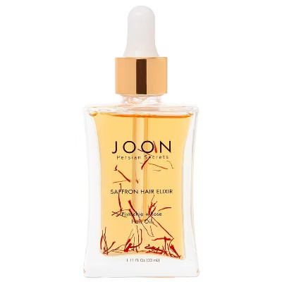 Joon Saffron Hair Elixir with Pistachio & Rose Hair Oil, (1.11 Oz) | Target