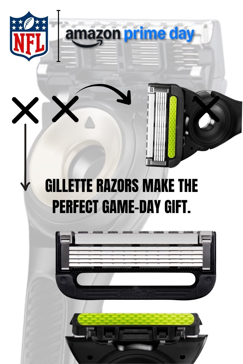 Game-Day Ready Gifts: Game Day Just Got Smoother 🏈
Score big this season with Gillette Razors, the ultimate game-day essential for every NFL fan.

🏈Amazon Prime Day Exclusive — Don't miss unbeatable deals on Gillette razors, blades & bundles. Perfect for stocking up before the season heats up.

• Tap to shop the Prime Day NFL Gillette deals and make every Sunday feel like a win.

#AmazonPrimeDay #NFL
#GilletteRazor #SmoothShave #GameDayPrep #PrimeDayDeals #MensGrooming #LTKAmazon #GiftForHim #GroomingEssentials #GameDayGift #LTKPrimeDay #ShaveLikeAPro

#LTKWedding #LTKHome #LTKSeasonal #LTKMens #LTKSaleAlert