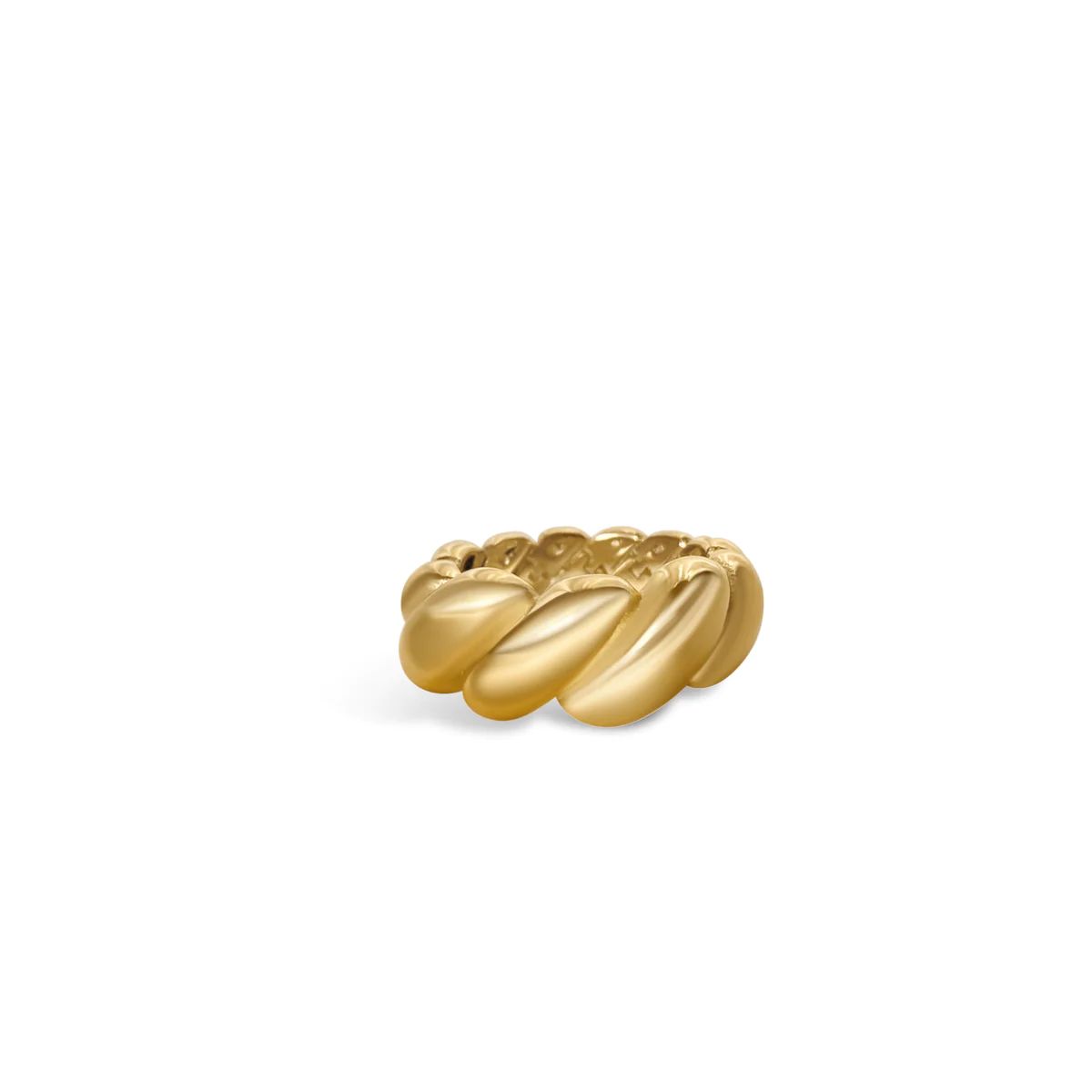 Gold Croissant Ring | Anisa Sojka