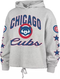 '47 Women's Chicago Cubs Gray Venice Starry Eyed Hoodie | DICK'S Sporting Goods
