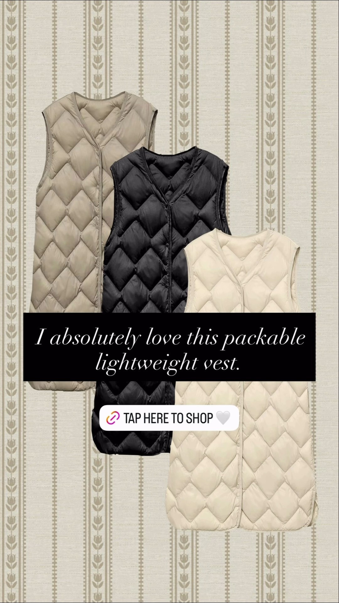  Not so puffy, puffer vest

#LTKOver40 #LTKootd #LTKValentine