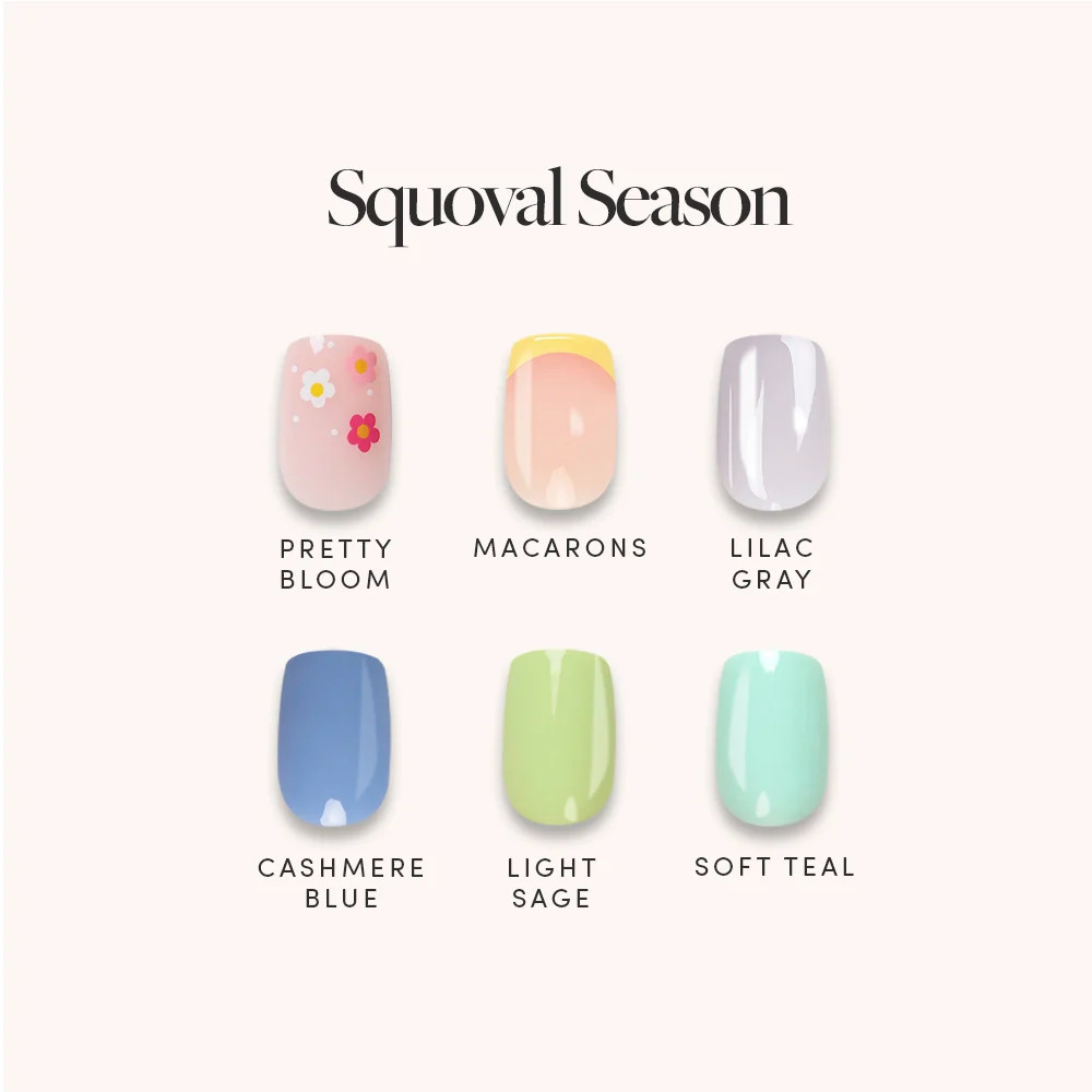 Squoval Season | Glamnetic