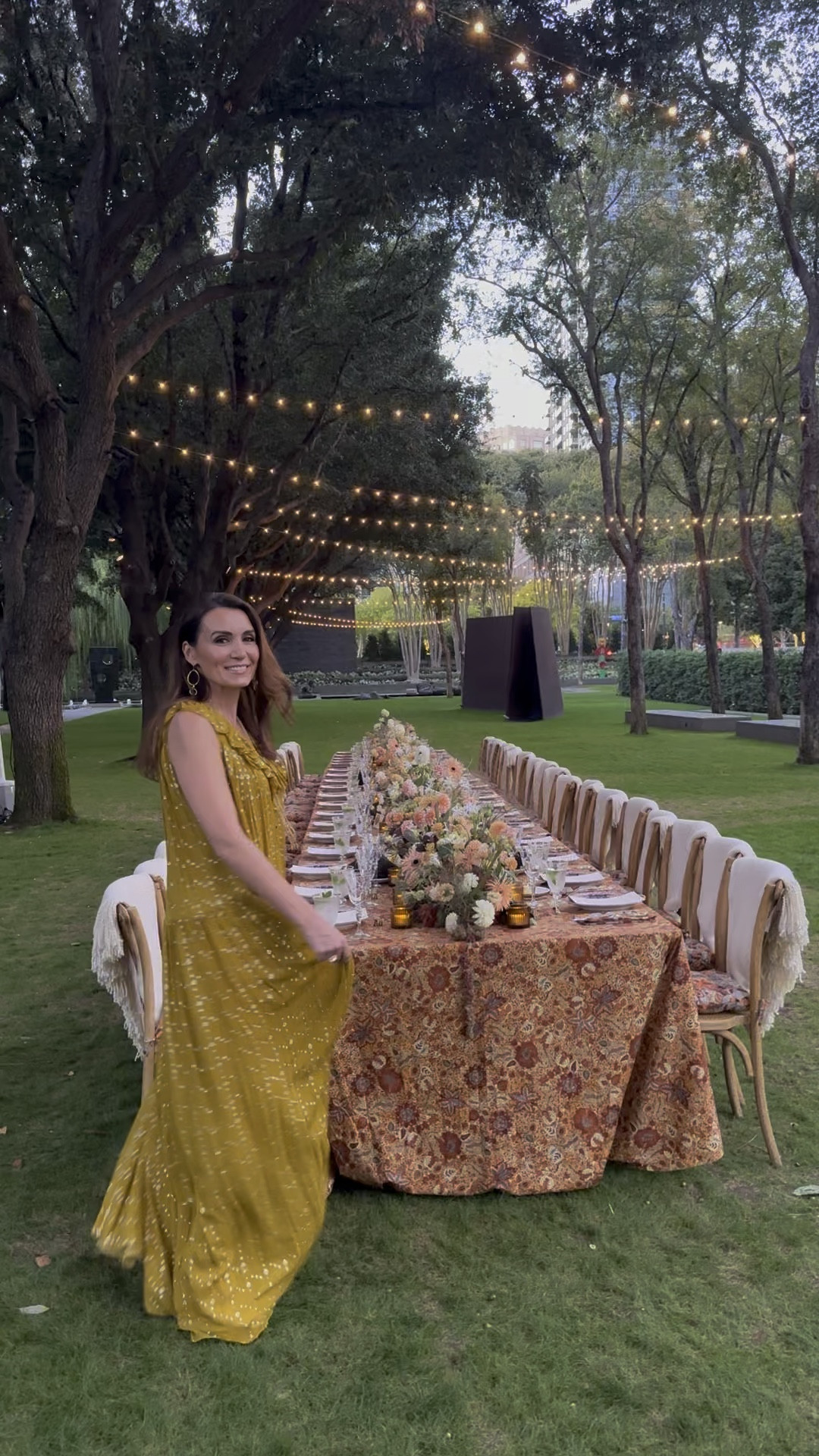 Dreaming evening with Ulla Johnson in the long silk maxi dress #maxi 

#LTKParties #LTKVideo #LTKOver40