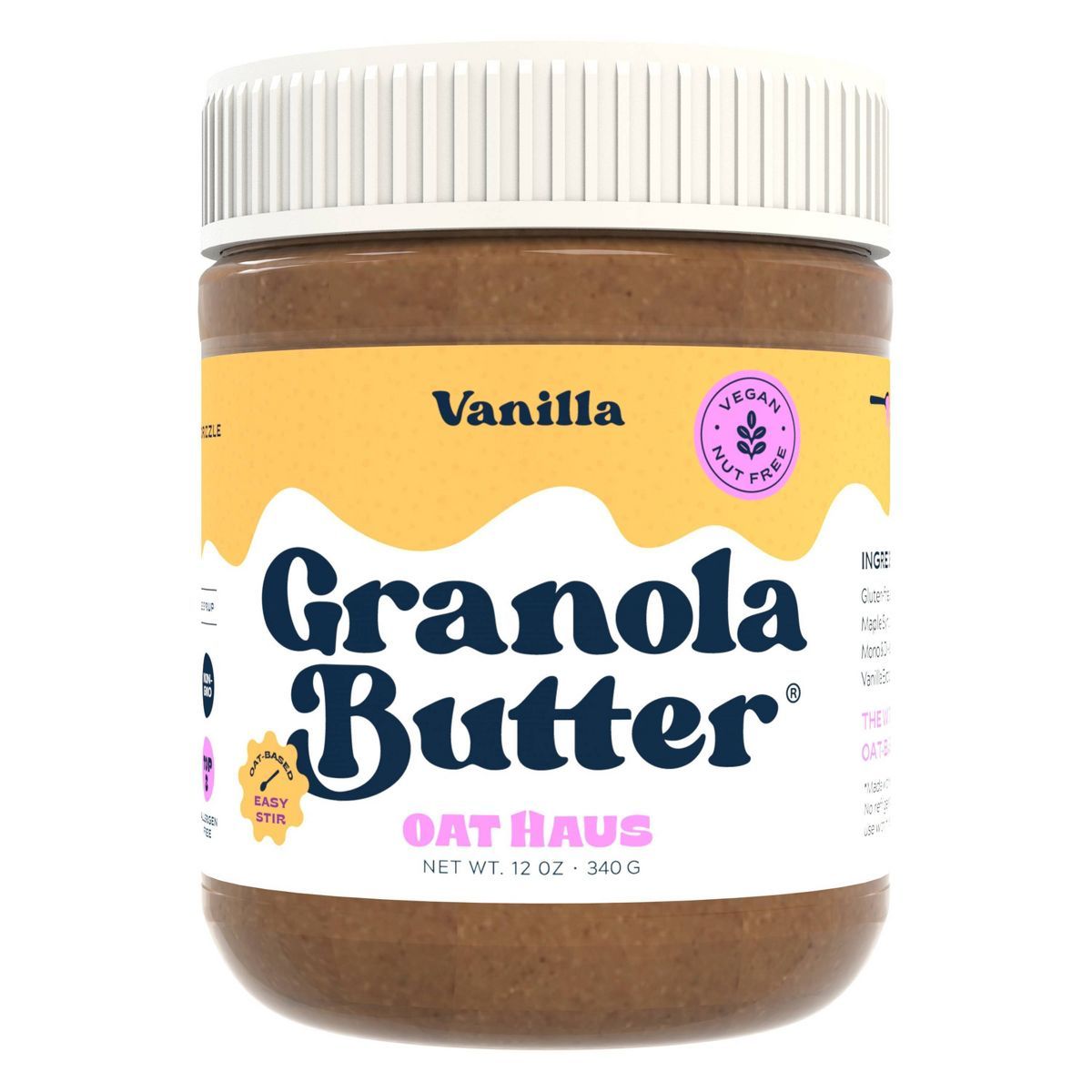 Oat Haus Vanilla Granola Butter - 12oz | Target