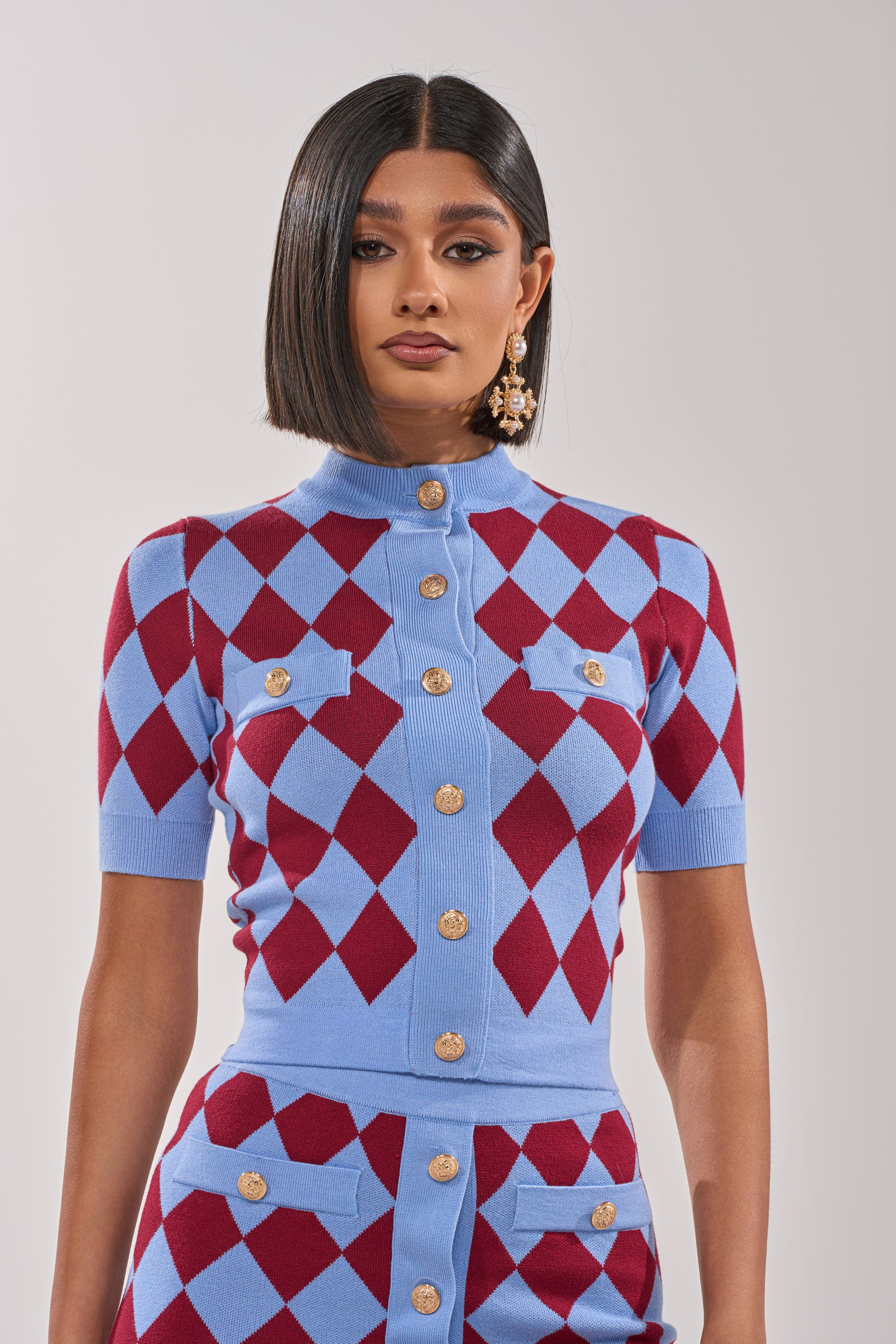 AKIRA Baby Girl Button Down Top | Size 1X | AKIRA