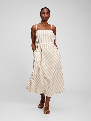 Patchwork Midi Dress | Gap (CA)