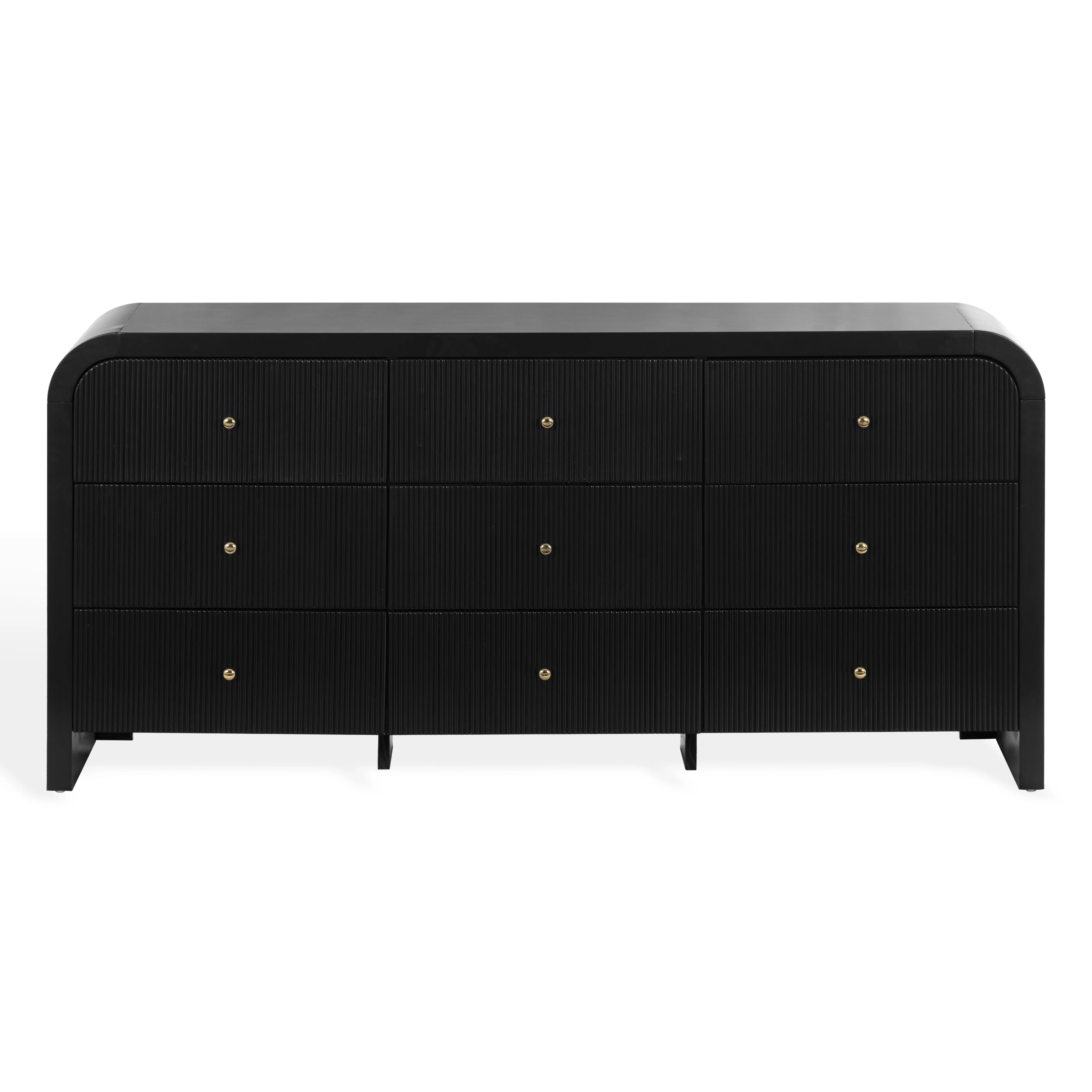 Liabella 9 Drawer Curv Dresser | Wayfair North America