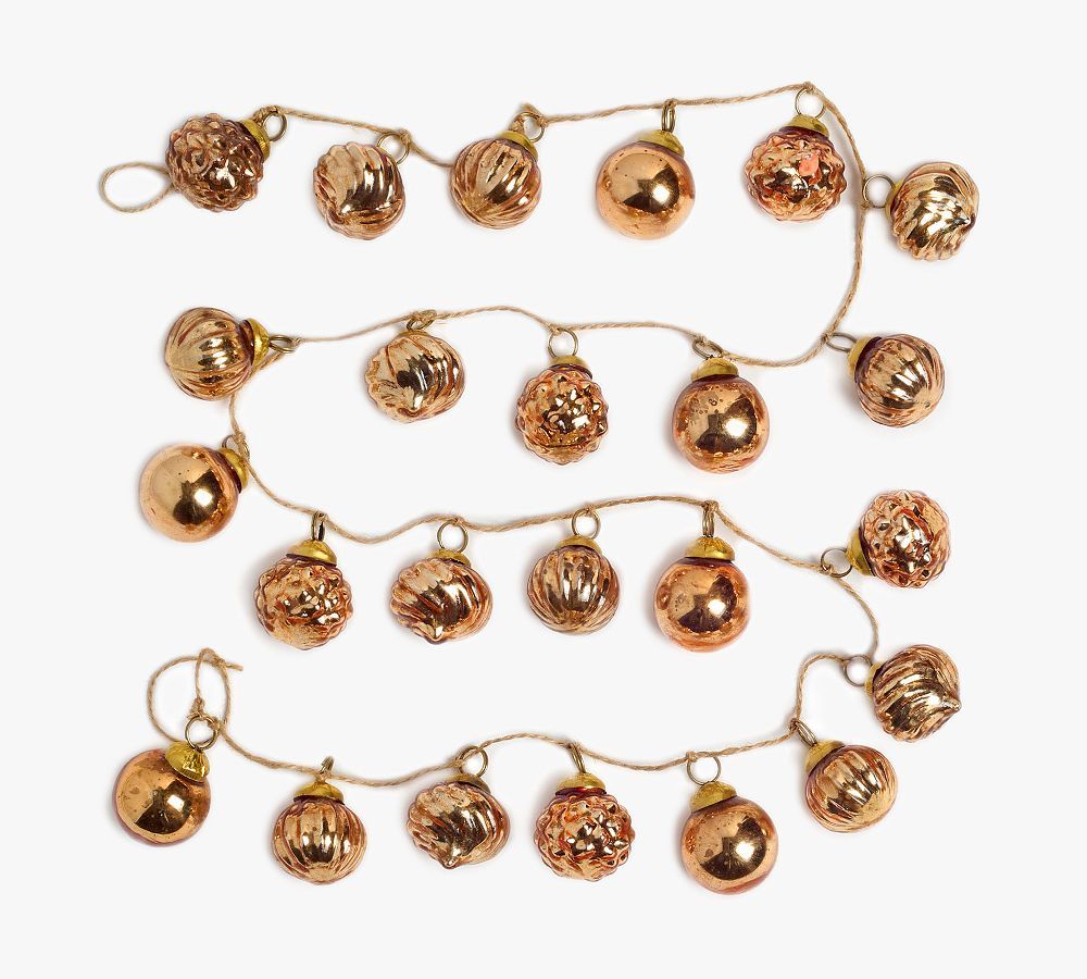 Mouth Blown Ornament Garland - 6' | Pottery Barn (US)
