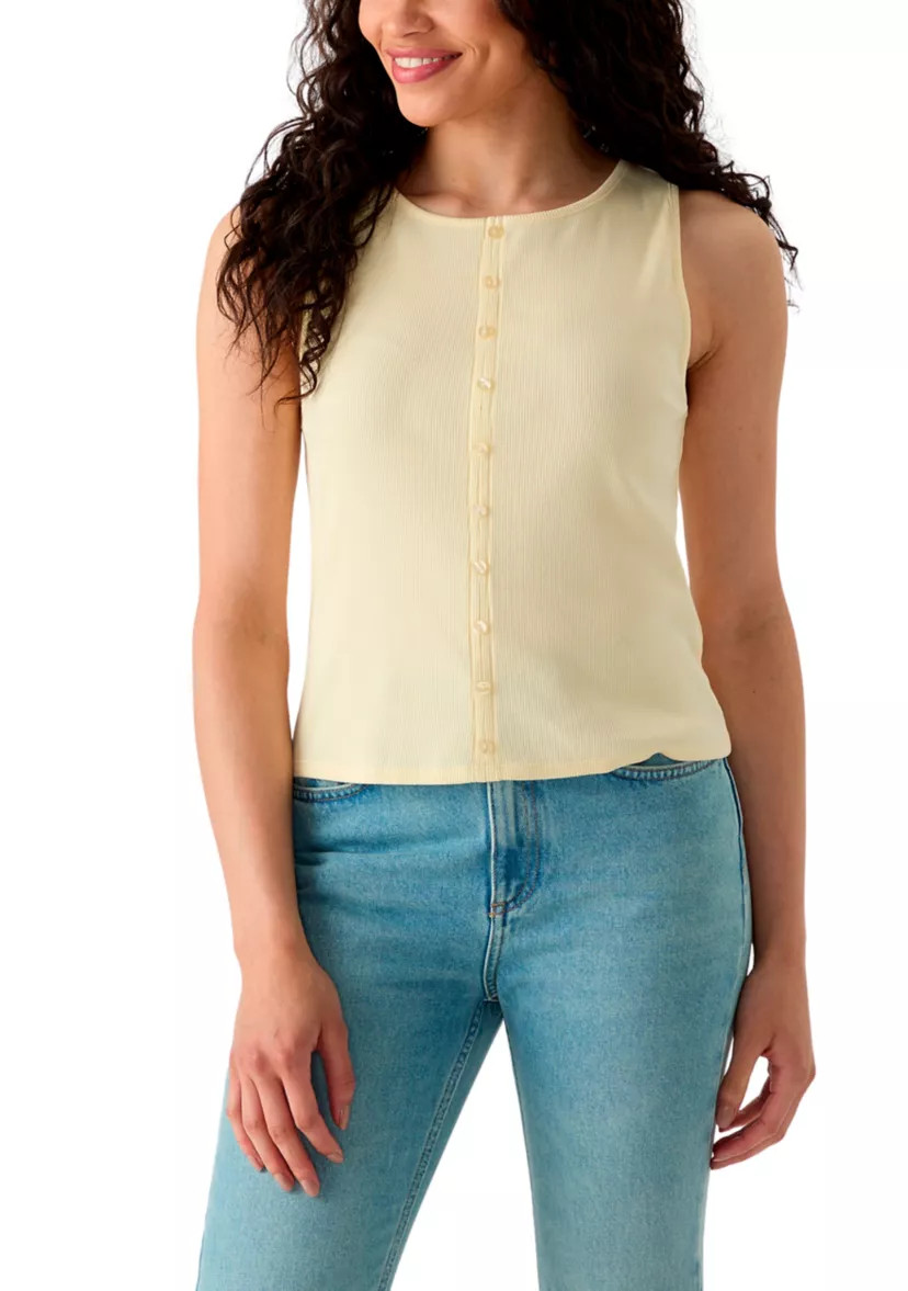Women's Button Up Tank | Belk