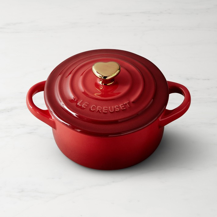Le Creuset Mini Cocotte with Heart Knob | Williams-Sonoma